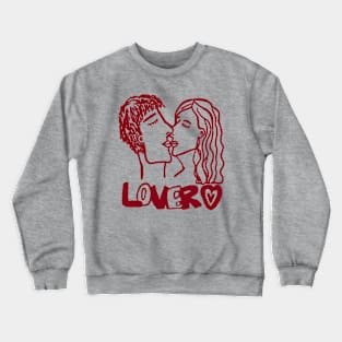 the lovers Crewneck Sweatshirt